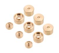 HANABASS Trumpet Upper Covers Copper Button Caps Not Easy to Fade Or Deform Beautiful Appearance and Excellent Design Musical Instrument Accessories