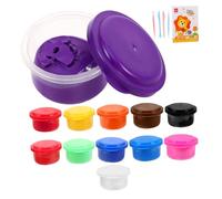 HANABASS Ultralight Air Dry Clay for Vibrant Colors with Complete Tool Kit Non Toxic Molding Clay for School Projects DIY Crafting and Educational Handcrafts for Boys