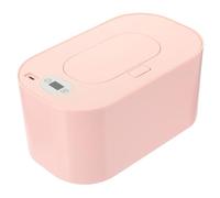 HANABASS USB Wet Tissue Warmer, Portable Wipe Heating Box for Babies, 40℃~60℃ Temperature Control, Built-in Display, 5v/10w USB Powered, for Diaper Changing and Outdoor Use