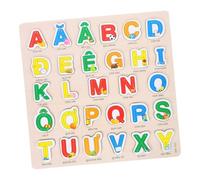 HANABASS Vietnamese Alphabet Wooden Puzzle for Interactive Educational for Preschool Learning Engaging Matching Game to Enhance Cognitive Skills and Introduce Vietnamese Language