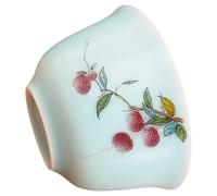 HANABASS Vintage Tea Cup Japanese Style Teacups 70ml Ceramic Heat-Resistant Drinking Mugs Multi-Purpose Unique Design Traditional Oriental Charm Suitable for Home Kitchen