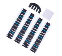 HANABASS Violin Finger Position Stickers Guide for Beginner Violin Fingering Practice Fingerboard Mute Cloth Random Color
