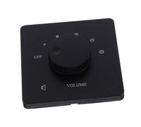 HANABASS Volume Control Panel Adjustable Knob for Speaker Audio Settings In-wall Installation Balanced Volume Adjustment for Family Entertainment