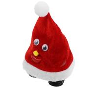 HANABASS Walking Santa Hat for Fun Small Xmas Party Favor Safe Material Engaging Swaying Design Creative and Imaginative Holiday Decoration