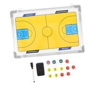 HANABASS Wall Hanging Basketball Training Equipment Lightweight Coaching Board with Erasable Surface for Strategy Planning and Team Collaboration Court and Classroom Use