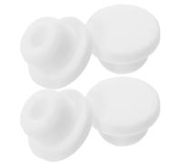 HANABASS Water Flosser Silicone Tank Caps Replacement 4pcs Leakproof Seal for Universal Water Hoses and Home Use