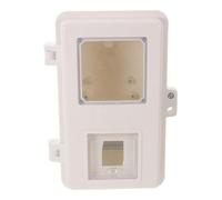 HANABASS Waterproof Electrical Enclosure Box with Cover, Plastic Outdoor Power Distribution Box for Single Phase Circuit Breaker, Easy Maintenance and Non-yellowing, Suitable for Home