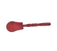 HANABASS Wooden Castanet Percussion Instrument for Hand Clapper with Sound Safe Reusable Music Education Tool for Early Learning and Party Activities