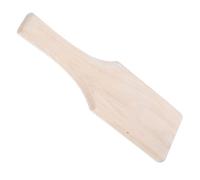 HANABASS Wooden Clay Paddle Pottery Modeling Tools Pottery Scraping Tool Beige Solid Wood Sturdy Smoothing Clay for Craft Projects