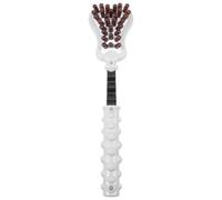 HANABASS Wooden Double-Sided Massage Hammer Multi-Point Handle, Stretchable and Bendable Acupoint Massager Stick for Back Therapy and Body Pat Massage