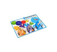 HANABASS Wooden Interactive Busy Board Educational for Early Learning Development Bright Colors Safe Material Enhances Hand-eye Coordination Logical Thinking Creativity