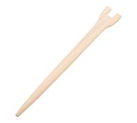 HANABASS Wooden Juggling Stick with Biting Ball - Balance Circus Arts Training Prop for Beginners - 40Cm Wide Rod Juggling Skills Practice