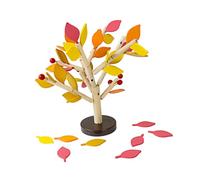 HANABASS Wooden Puzzle Tree for Eco Friendly Educational Block Game Hand Eye Coordination Building Kit Random Color Brain Development Learning Random Color