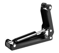 Hanabitx Alloy Piano Lid Slow Closing Lowering Device Hydraulic Lid Reducer Piano Replacement Black