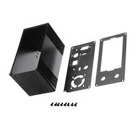 Hanabitx Aluminum Alloy Multiple Interfaces DIY Shell Kit for XYH3606 CNC DC Buck Boost Converter, Only Case