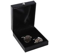 Hanabitx Mechanical Watch Movement Cufflinks for Mens Shirt Cuff Functional Watch Mechanism Cuff Modeling Cufflinks Durable Easy to Use