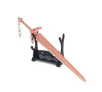 Hanaiette 1pc Elden Ring Game peripheral weapons Model Keychain with Display Stand for Anime fans (STYLE 3)