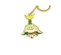 Hanaiette 1PC Genshin Impact Aranara Keychain Anime Cute Keychain Game Character Cosplay (STYLE 3)