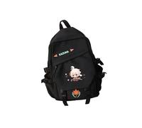 Hanaiette 1pc Genshin impact Backpack Animation Backpack Student Schoolbag Canvas Bag 12 gifts (style 2)