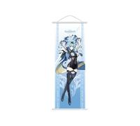 Hanaiette 1PC Genshin Impact Hanging Painting Silk Cloth Poster Engraved Scroll Animation Peripheral for game lover (Eula)