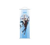 Hanaiette 1PC Genshin Impact Hanging Painting Silk Cloth Poster Engraved Scroll Animation Peripheral for game lover (Shenhe)