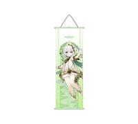 Hanaiette 1PC Genshin Impact Hanging Painting Silk Cloth Poster Engraved Scroll Animation Peripheral for game lover (Nahida)