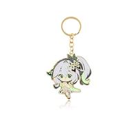 Hanaiette 1PC Genshin Impact Nahida Keychain Anime KeyChains Cute Keychain Game Character Cosplay Keyring Pendant