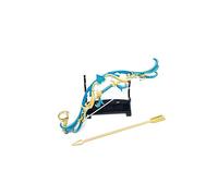 Hanaiette 1PC Genshin impact weapon keychain Bow and Arrow desktop ornaments game with display stand (STYLE 11)