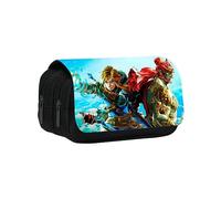 Hanaiette 1PC Tears of The Kingdom Pen Pencil Case Big Capacity Cartoon Marker Bags Storage Holder (Style 9)