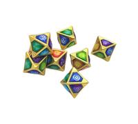 Hanaiette GEN-shin Genius invocation TCG dice necklace Diamond three-dimensional element Dice (dice *8)