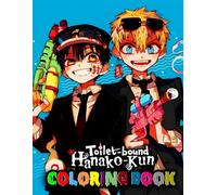 HanakoKun Coloring Book: Fun JUMBO Designs Of Characters for Kids