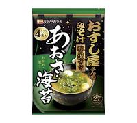 Hanamaruki Miso Soup AOSA Seaweed 4 Meals × 10 Japan