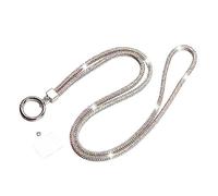 HANASE Rhinestone Phone strap Glitter Phone Lanyard Mobile Phone Diamond Crystal Chain Straps Keychain Anti-lost Rope Hanging Cord,T7