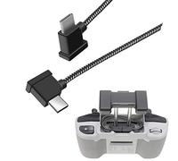 Hanatora 11.8 Inch USB C to USBC RC-N3/N2/N1/N1C Remote Controller Cable for DJI Flip,Neo,Mavic 3,Air 3S/3/2/2S,Mini 4K/2 SE/3/4 Pro,Nylon 1FT Tablet RC Data Cord Accessories(Type C Connector)