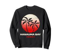 Hanauma Bay Hawaii Sunset Design Hanauma Bay Oahu HI Sweatshirt