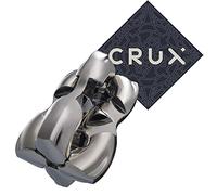 Hanayama and Crux Cast H&H Puzzle - Level 5 of 6 Very Difficult Includes Sticker