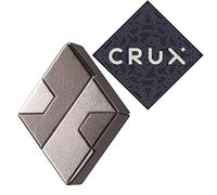 Hanayama Cast Diamond Puzzle - Level 1 of 6 - Easy - Includes Crux Sticker