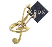 Hanayama Cast Harmony Puzzle - Level 2 of 6 - Fairly Hard - Includes Crux Sticker