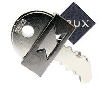 Hanayama Cast Key III Puzzle - Level 6 of 6 Grandmaster - Incredibly Difficult Puzzle - Includes Crux Sticker