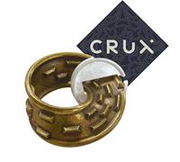 Hanayama Cast Mobius Puzzle - Level 4 of 6 - Fairly Hard - Includes Crux Sticker