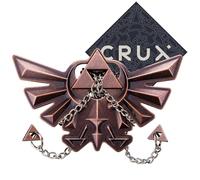 Hanayama Zelda Hyrule Crest Puzzle - Level 4 of 6 - Very Difficult Puzzle - Includes Crux Sticker
