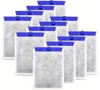 HANBO Large Replacement Filter Cartridges Compatible with Tetra Whisper Bio-Bag Filters Large Aquarium Filter Cartridges for Whisper 20i/40i /IQ20/30/45/60 PF20/30/40/60 Power Filters (12)