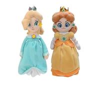 HANBO Super Star Collection Princes Peach Plush Princess Roslina & Dasy, 26 cm (Blue and Yellow)