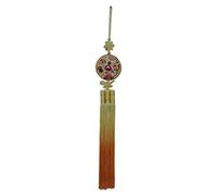 Hanbok Norigae Korean Traditional Hanbok Dress Accessory Embroidery 노리개 Circle Yellow