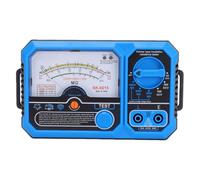 Hancaner Analog Insulation Resistance Tester Multimeter 1000V 500V 100V with Type-C Charging Backlit Dial Low Resistance Alarm for Electrical Insulation Testing (SK-6015)