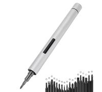 Hancaner Dual Power Torque Screwdriver Set Electric Manual Automatic Mode 150 RPM with Piano Key Controls and 20 S2 Alloy Bits for Home Repair Watches Phones Projects (Try)
