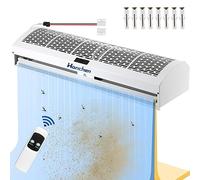 Hanchen 36 Inch Air Curtain Magnetic Door Switch 2 Speeds 1527/ 1292CFM Unheated Remote Control Super Power Commercial Indoor Heavy Duty Air Door Fan