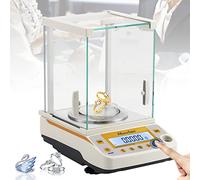 Hanchen Analytical Balance 120g/0.1mg Digital Precise Analytical Scale for Laboratory/Pharmacy/Jewelry Store/Chemical Plant/School