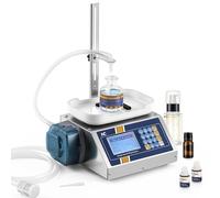 Hanchen Liquid Filling Machine Bottle Filling Machine Peristaltic Pump 3-100g Bottling Machine for Liquid Weighing Filler Machine for Essential Oil, Oral Liquid, Perfume, Nail Polish, Ink