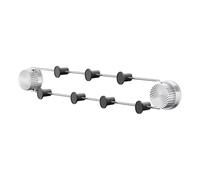 Hanchos Over The Door - 18.9x3.94x3.15 Inch Hanger Hooks For Clothes | Stainless Steel Multifunctional Suction Fur Hat Pill Storage And Organization For Gabi